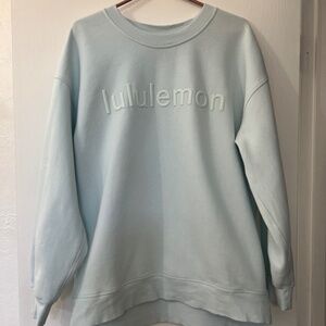 Lululemon perfectly oversized crew fleece